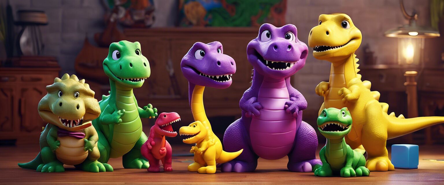 Barney educational toys